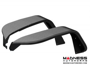 Jeep Wrangler JL Fender Flares - Front - Textured Black Powdercoat